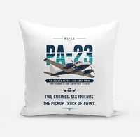 Thumbnail for Piper PA-23-250 Aztec - Original - Pillow - White