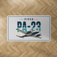 Thumbnail for Piper PA-23-250 Aztec - Original - Rectangle Carpet - Light Gray