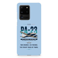 Thumbnail for Piper PA-23-250 Aztec - Original - Samsung Case - Light Blue