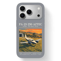 Thumbnail for Piper PA-23-250 Aztec - Poster - MagSafe iPhone 17 Pro - Gray
