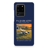 Thumbnail for Piper PA-23-250 Aztec - Poster - Samsung Case - Navy Blue