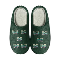 Thumbnail for Piper PA-23-250 Aztec - Slippers - Cotton - Original Pattern - Dark Green