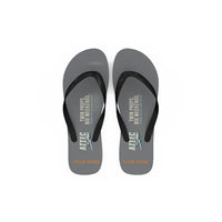 Thumbnail for Piper PA-23-250 Aztec - Slippers - Flip Flops - Cartoon + Name - Gray