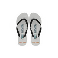Thumbnail for Piper PA-23-250 Aztec - Slippers - Flip Flops - Original + Name - White