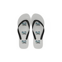 Thumbnail for Piper PA-23-250 Aztec - Slippers - Flip Flops - Original Pattern - White