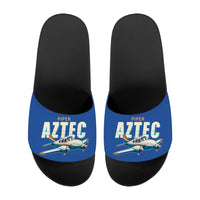 Thumbnail for Piper PA-23-250 Aztec - Slippers - Sport - Cartoon - Blue