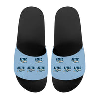 Thumbnail for Piper PA-23-250 Aztec - Slippers - Sport - Cartoon Pattern - Light Blue