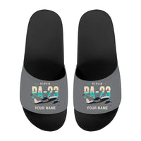 Thumbnail for Piper PA-23-250 Aztec - Slippers - Sport - Original + Name - Gray