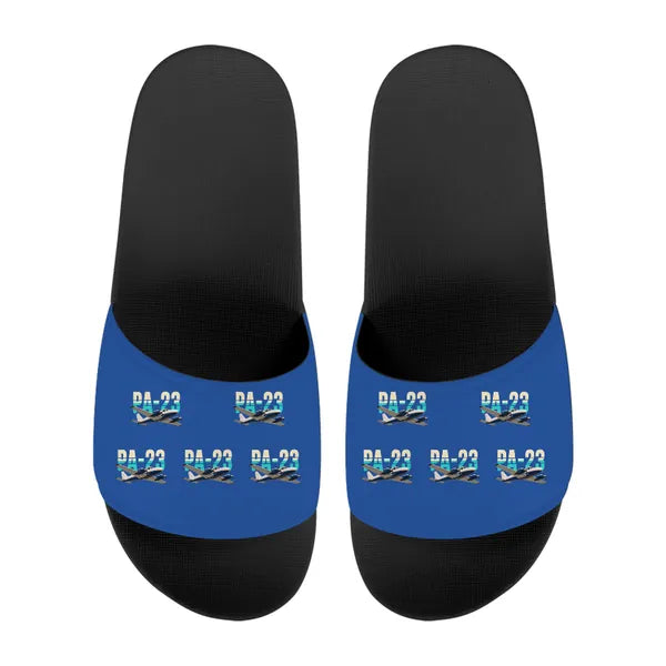 Piper PA-23-250 Aztec - Slippers - Sport - Original Pattern - Blue