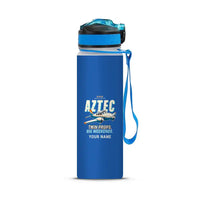 Thumbnail for Piper PA-23-250 Aztec - Sports Kettle - Cartoon + Name - Blue