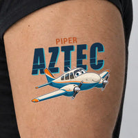 Thumbnail for Piper PA-23-250 Aztec - Tattoo - Cartoon - Man