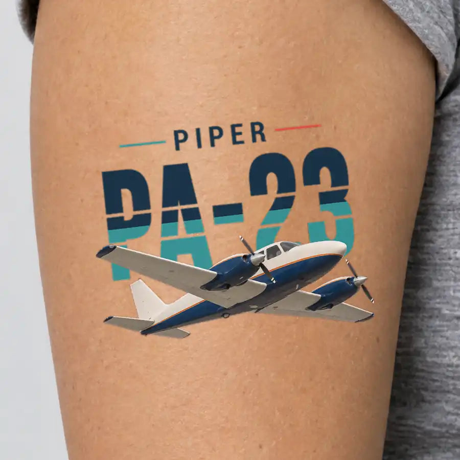 Piper PA-23-250 Aztec - Tattoo - Original