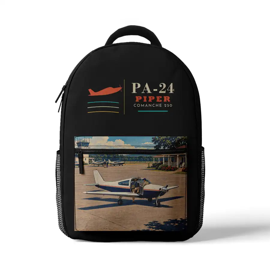 Piper PA-24-250 Comanche 250 - 3D Backpack - Black