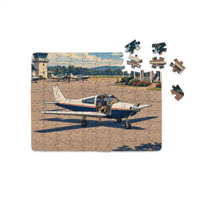 Piper PA-24-250 Comanche 250 - 3D - Puzzle