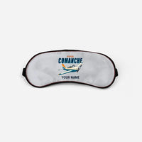 Thumbnail for Piper PA-24-250 Comanche 250 - Cartoon + Name - Sleep Mask - Light Gray
