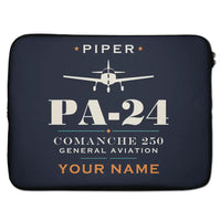 Thumbnail for Piper PA-24-250 Comanche 250 - Heritage + Name - Laptop Sleeve