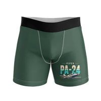 Thumbnail for Piper PA-24-250 Comanche 250 - Men Boxers - Original - Dark Green