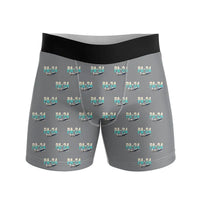 Thumbnail for Piper PA-24-250 Comanche 250 - Men Boxers - Original Pattern - Gray