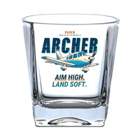 Thumbnail for Piper PA-28-181 Archer LX - Cartoon - Whiskey Glass
