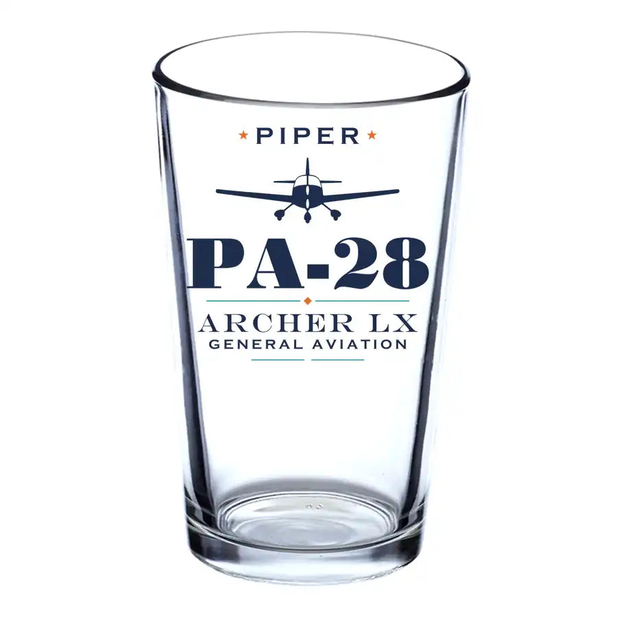 Piper PA-28-181 Archer LX - Heritage - Beer & Water Glass