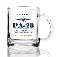 Thumbnail for Piper PA-28-181 Archer LX - Heritage + Name - Coffee & Tea Glass