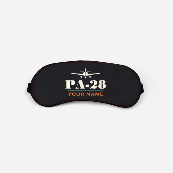 Piper PA-28-181 Archer LX - Heritage + Name - Sleep Mask - Black
