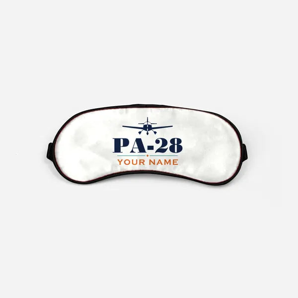 Piper PA-28-181 Archer LX - Heritage + Name - Sleep Mask - White