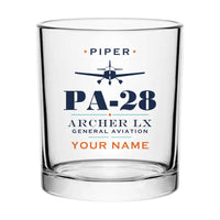 Thumbnail for Piper PA-28-181 Archer LX - Heritage + Name - Special Whiskey Glass