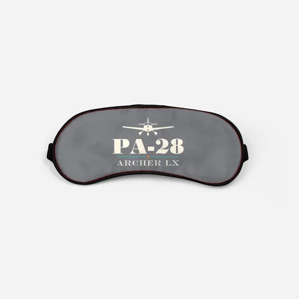 Piper PA-28-181 Archer LX - Heritage - Sleep Mask - Gray