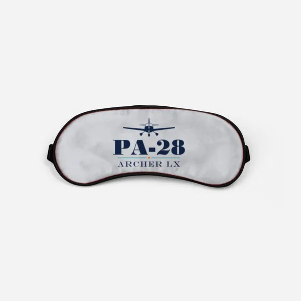 Piper PA-28-181 Archer LX - Heritage - Sleep Mask - Light Gray