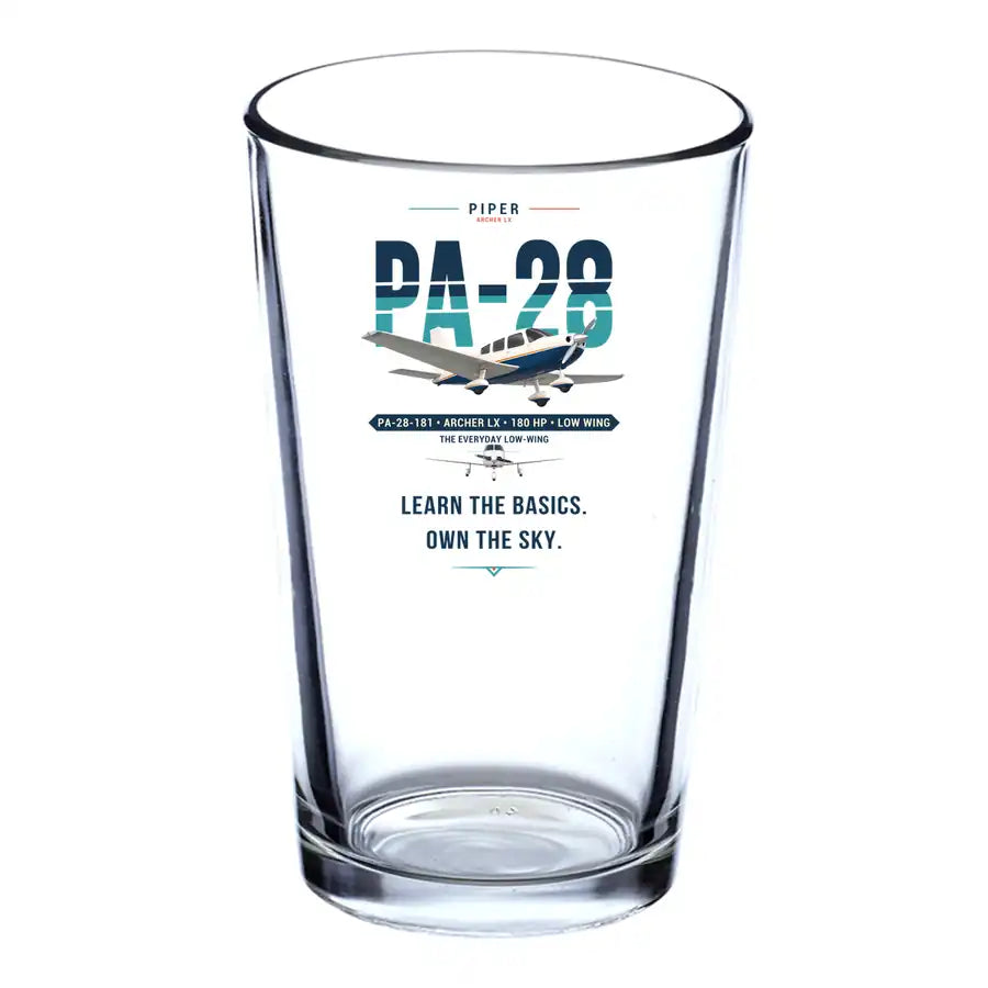 Piper PA-28-181 Archer LX - Original - Beer & Water Glass