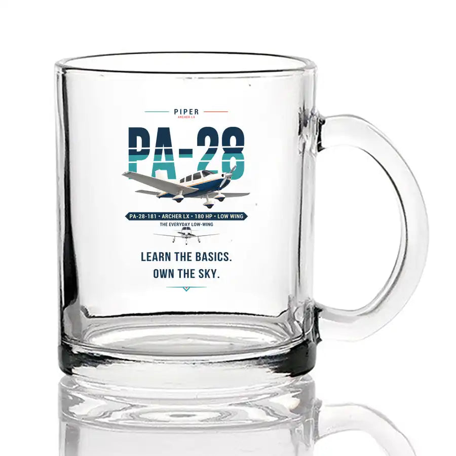 Piper PA-28-181 Archer LX - Original - Coffee & Tea Glass