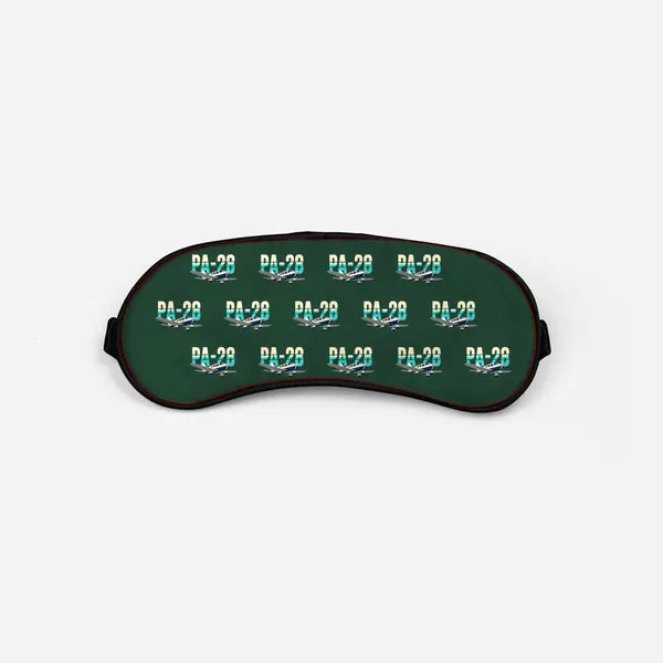 Piper PA-28-181 Archer LX - Original Pattern - Sleep Mask - Dark Green