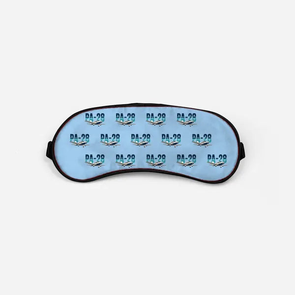 Piper PA-28-181 Archer LX - Original Pattern - Sleep Mask - Light Blue