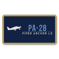 Thumbnail for Piper PA-28-181 Archer LX Patches - Rectangle - Navy Sky