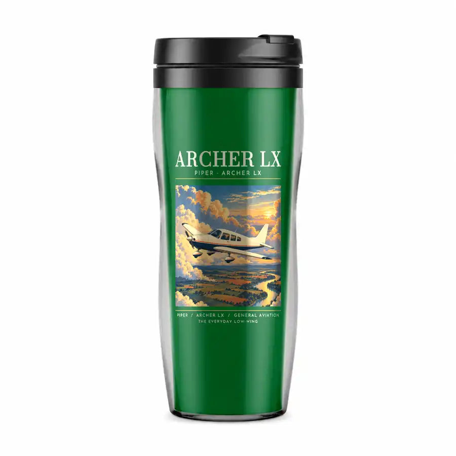 Piper PA-28-181 Archer LX - Poster - Plastic (No Holder) - Green
