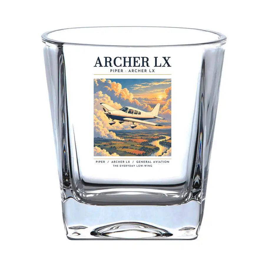 Piper PA-28-181 Archer LX - Poster - Whiskey Glass