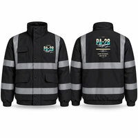 Thumbnail for Piper PA-28-181 Archer LX Reflective Winter Jackets - Original - Black
