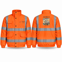 Thumbnail for Piper PA-28-181 Archer LX Reflective Winter Jackets - Poster - Orange