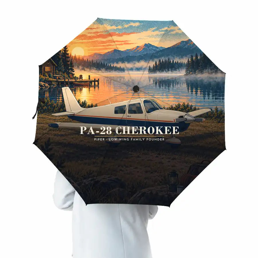 Piper PA-28 Cherokee - 3D - Umbrella