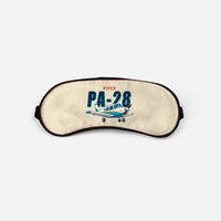 Thumbnail for Piper PA-28 Cherokee - Cartoon - Sleep Mask - Beige
