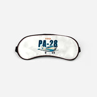 Thumbnail for Piper PA-28 Cherokee - Cartoon - Sleep Mask - White