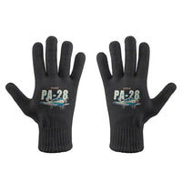 Thumbnail for Piper PA-28 Cherokee - Gloves - Full - Cartoon - Black