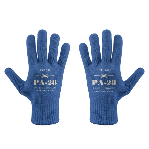 Piper PA-28 Cherokee - Gloves - Full - Heritage - Blue