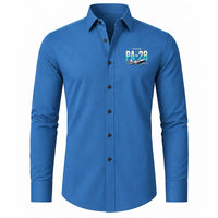 Thumbnail for Piper PA-28 Cherokee - Long Sleeve Shirt - Original - Blue