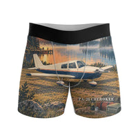 Thumbnail for Piper PA-28 Cherokee - Men Boxers - 3D - Full Print
