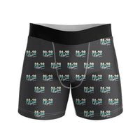 Thumbnail for Piper PA-28 Cherokee - Men Boxers - Original Pattern - Black