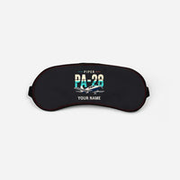 Thumbnail for Piper PA-28 Cherokee - Original + Name - Sleep Mask - Black