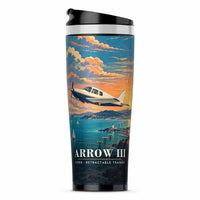 Thumbnail for Piper PA-28R Arrow III - 3D - Stainless Steel (No Holder) - Full Print