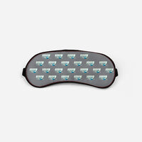Thumbnail for Piper PA-28R Arrow III - Cartoon Pattern - Sleep Mask - Gray